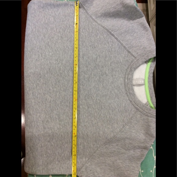 Athleta round trip gray heather sweatshirt dress sz S - Picture 5 of 10